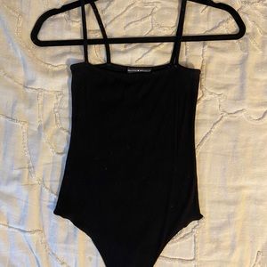 Black Tank Top Bodysuit